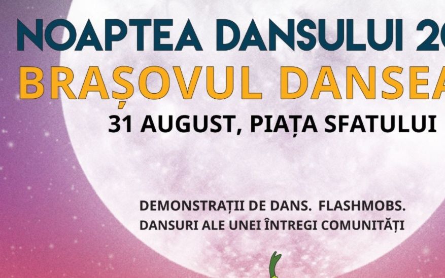 Noaptea Dansului &icirc;n 2024: &bdquo;Bucureștiul Dansează&rdquo; pe Calea Victoriei, &bdquo;Brașovul Dansează&rdquo; &icirc;n Piața Sfatului!